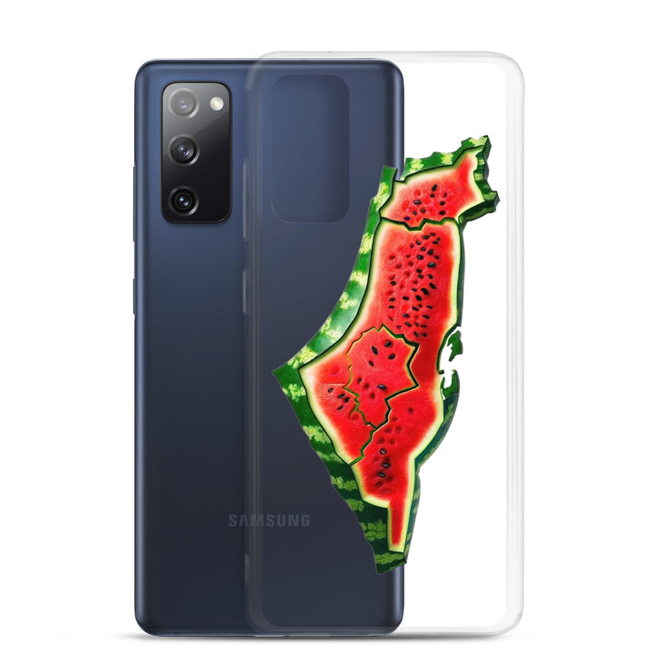 Clear Case for Samsung® - Palestine Watermelon, Samsung Samsung Galaxy S20 Fe Case With Phone