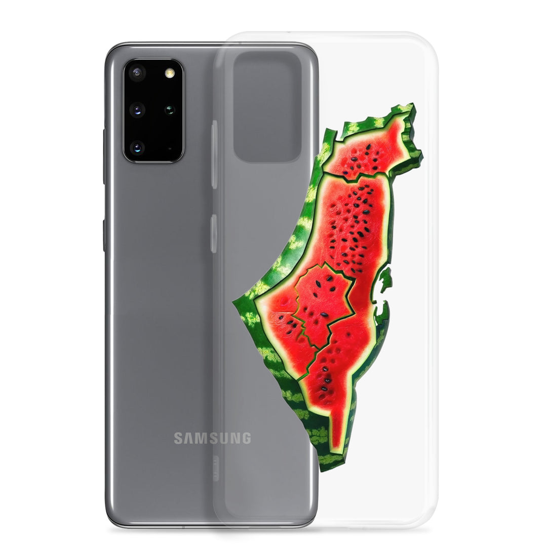 Clear Case for Samsung® - Palestine Watermelon, Samsung Samsung Galaxy S20 Plus Case With Phone