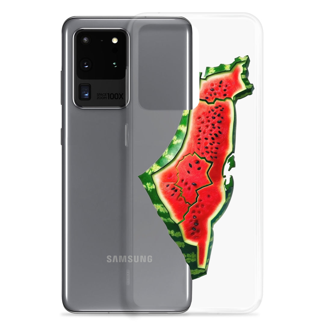 Clear Case for Samsung® - Palestine Watermelon, Samsung Samsung Galaxy S20 Ultra Case With Phone