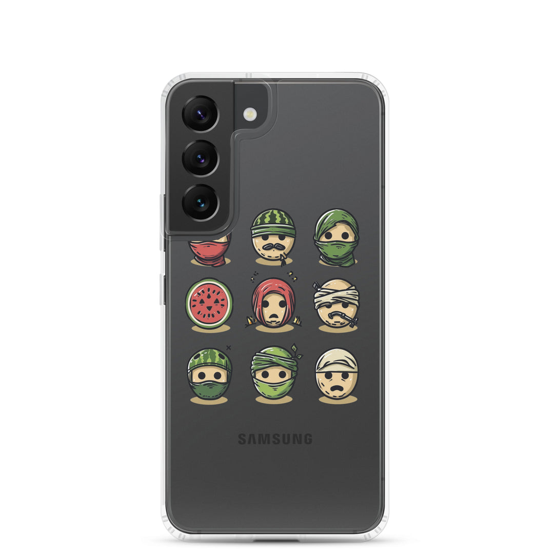 Clear Case for Samsung® | Palestine Emoji