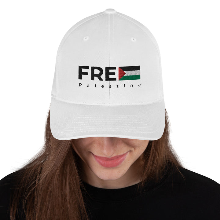 Structured Twill Cap | Free Palestine