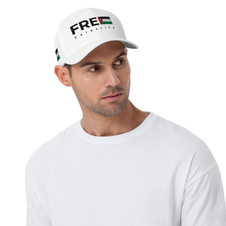 Structured Twill Cap | Free Palestine