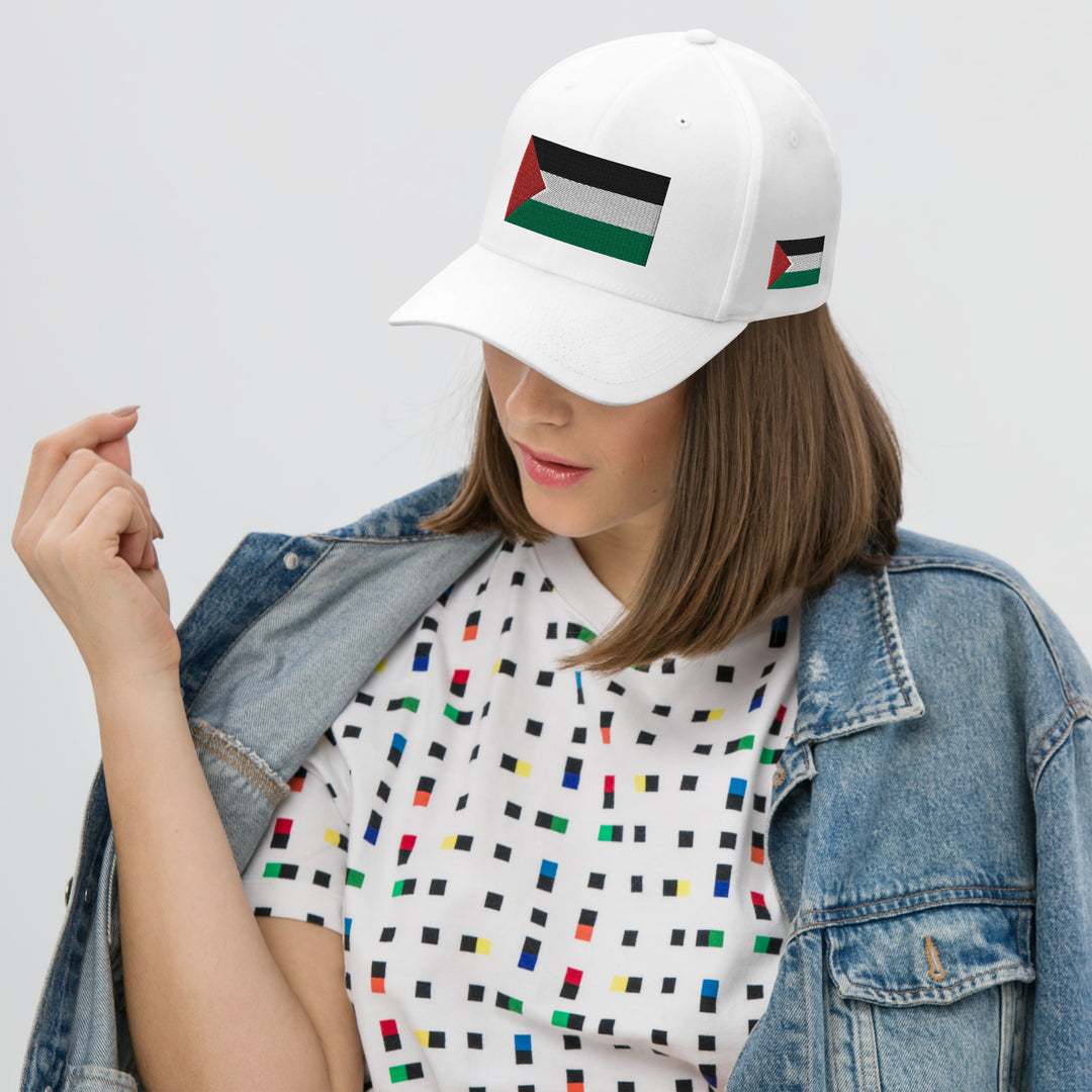 Structured Twill Cap | Palestine Flag