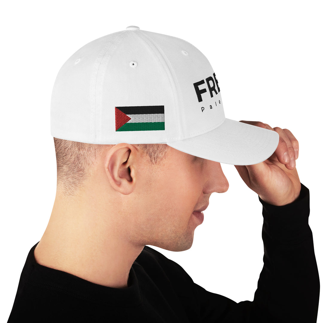 Structured Twill Cap | Free Palestine