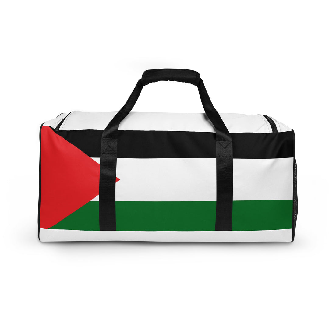 Duffle bag - Palestine Flag, White