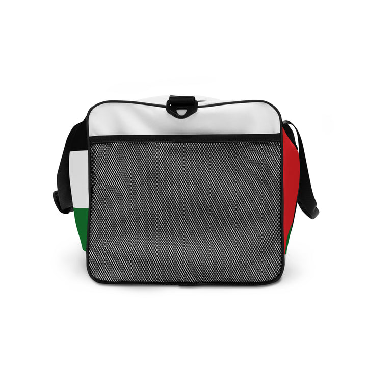 Duffle bag - Palestine Flag, White Right