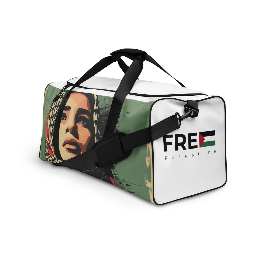 Duffle bag - Palestine Hope, White
