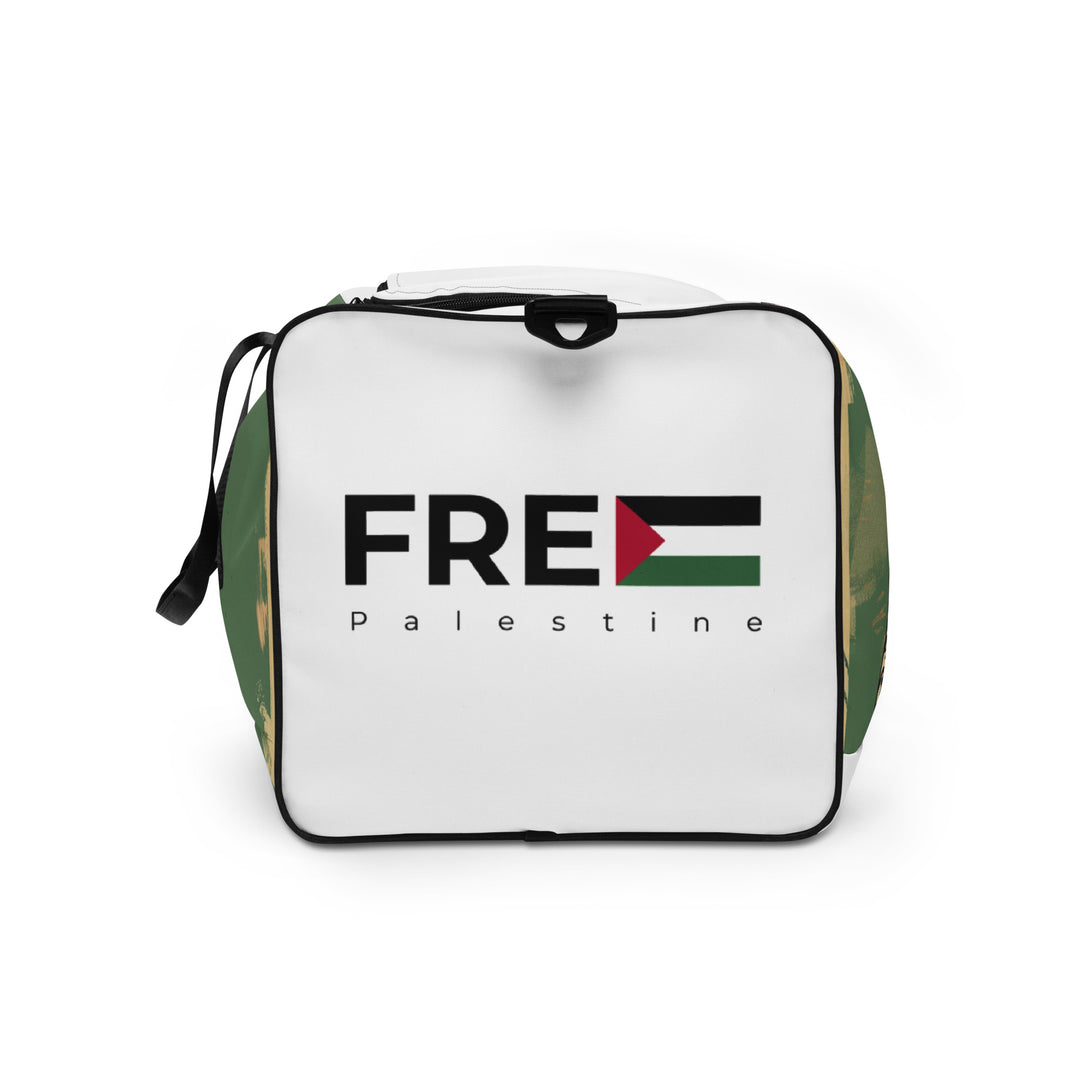 Duffle bag - Palestine Hope, White Left