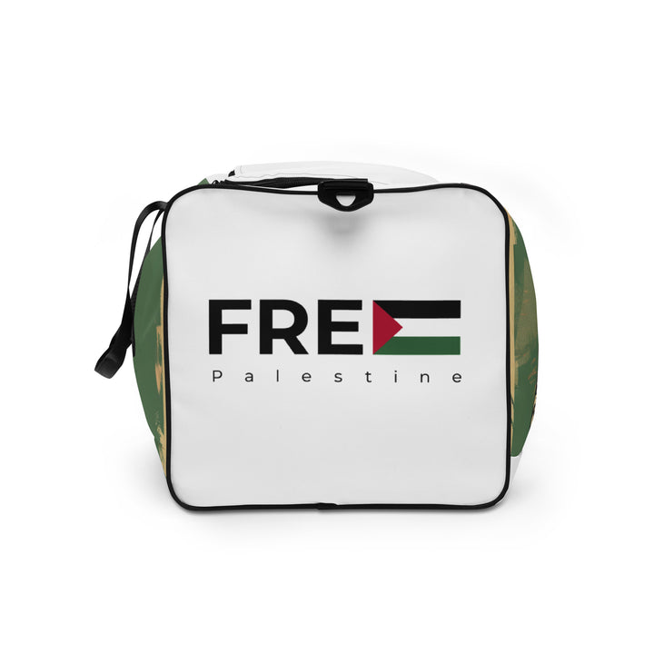 Duffle bag - Palestine Hope, White Left