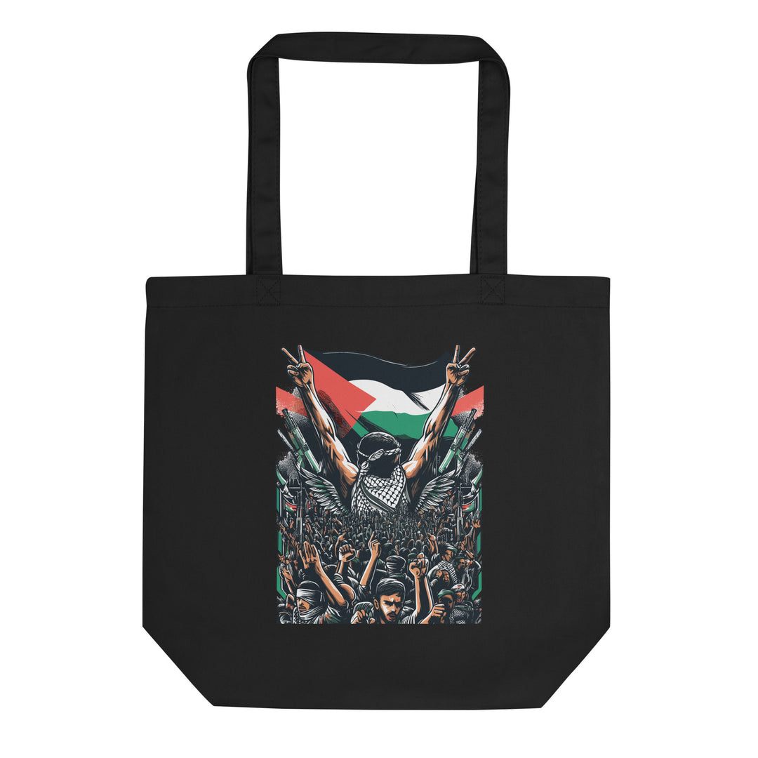 Eco Tote Bag - Art by Moh, Eco Tote Bag Black