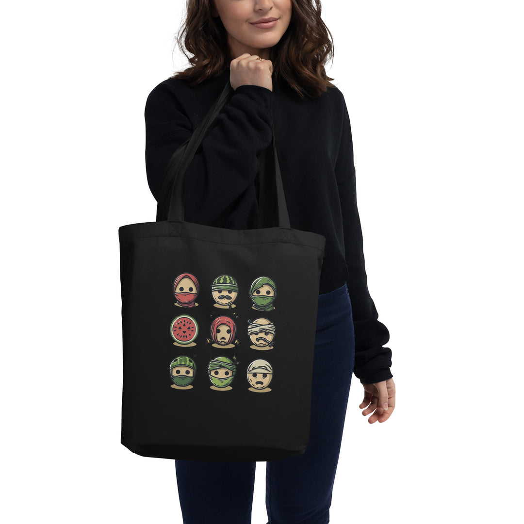 Eco Tote Bag | Palestine Emoji