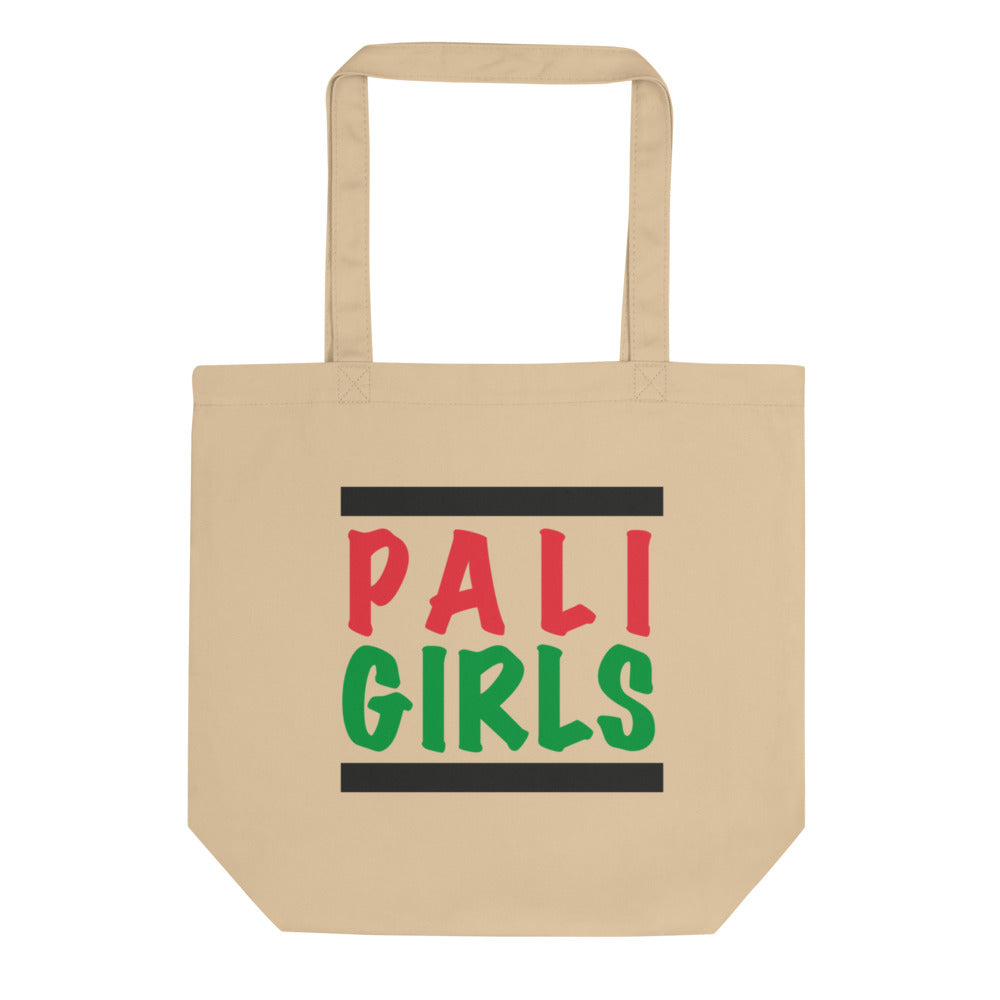 Eco Tote Bag - Palestinian Girls, Eco Tote Bag Oyster