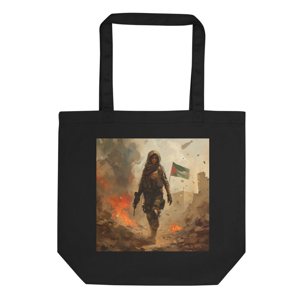 Eco Tote Bag - Resistance, Eco Tote Bag Black