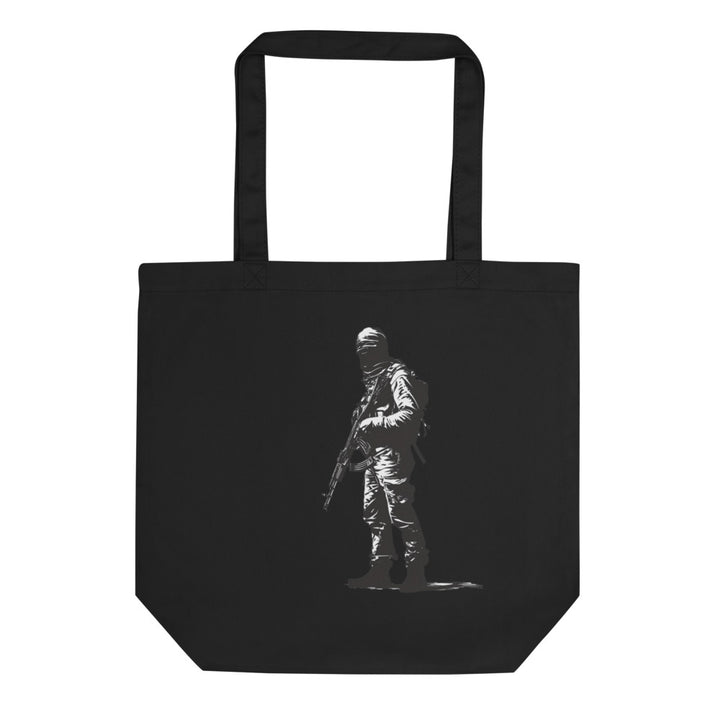 Eco Tote Bag - The Fighter, Eco Tote Bag Black