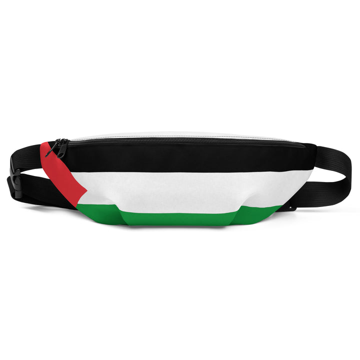 Fanny Pack - Palestine Flag, White