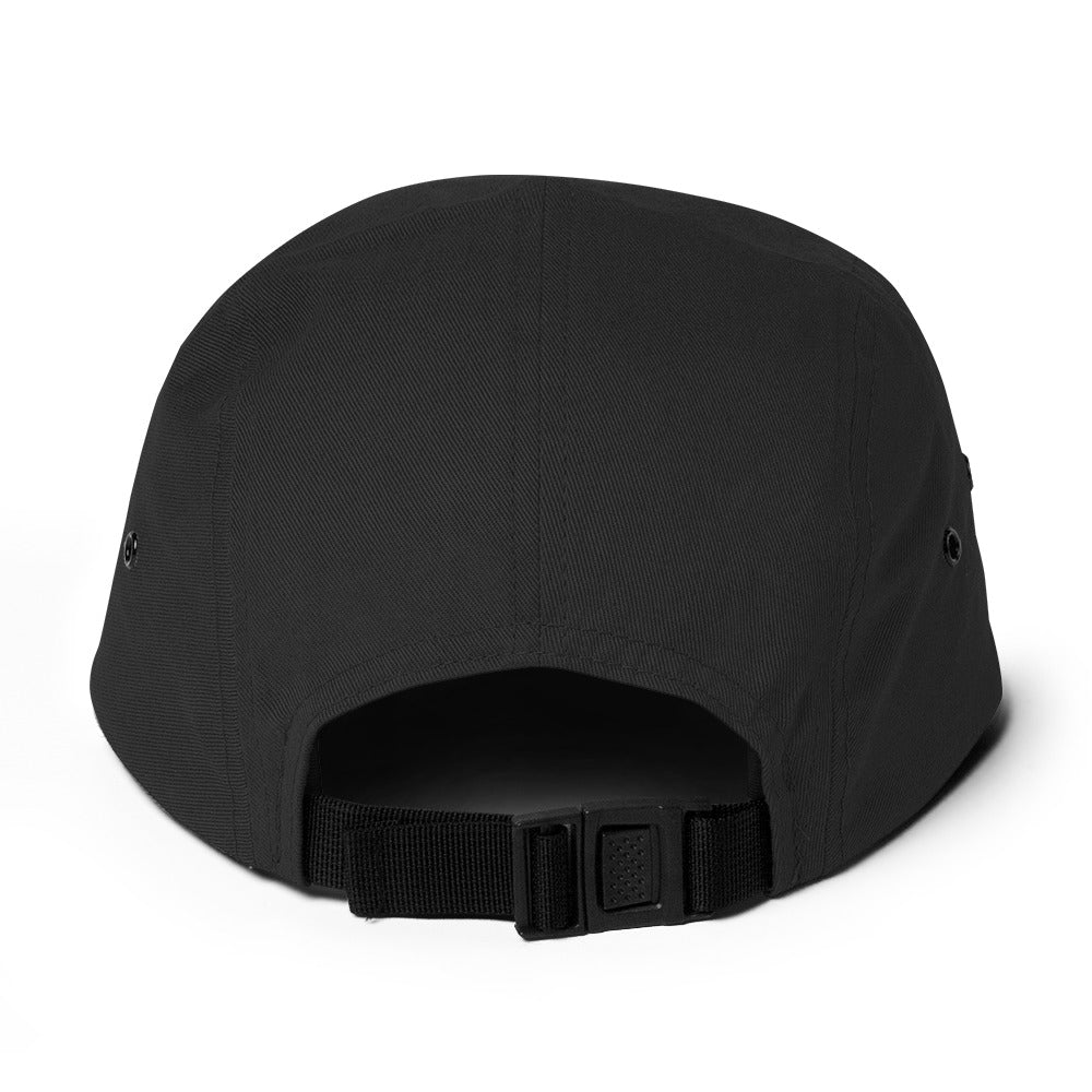 Five Panel Cap - Palestine Flag, 5 Panel Cap Black