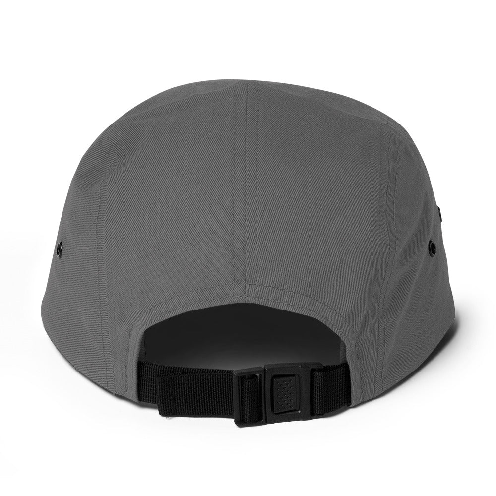 Five Panel Cap - Palestine Flag, 5 Panel Cap Grey