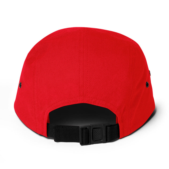 Five Panel Cap - Palestine Flag, 5 Panel Cap Red