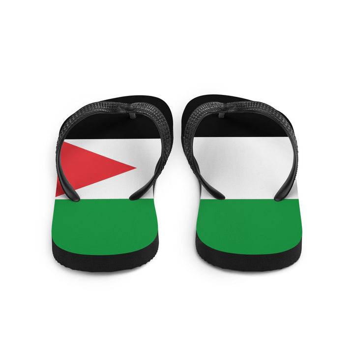 Flip-Flops - Palestine Flag, Sublimation Flip Flops White