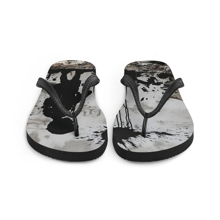 Flip-Flops - Palestine Wall, Sublimation Flip Flops White