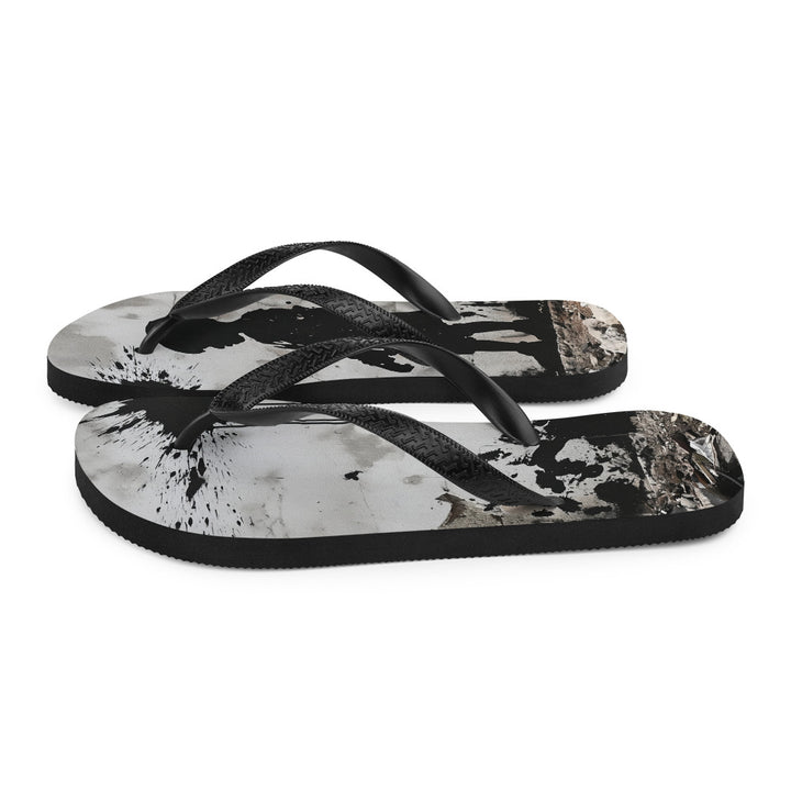 Flip-Flops - Palestine Wall, Sublimation Flip Flops White