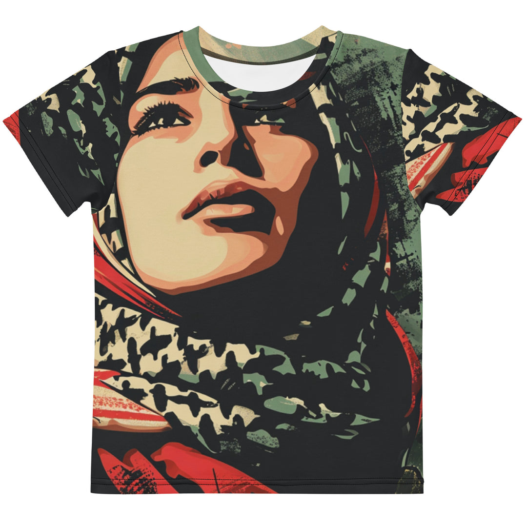 Kids crew neck t-shirt - Palestine Hope, T Shirt White