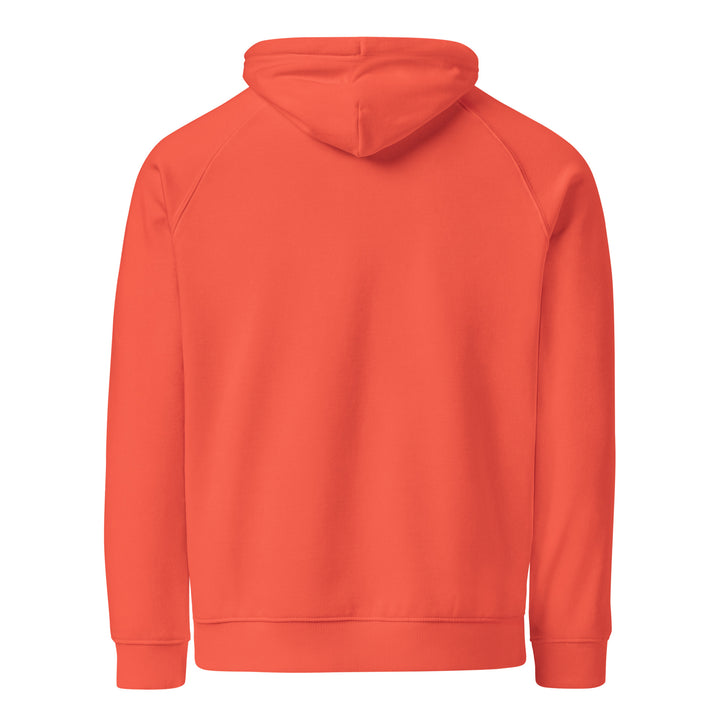 Men eco raglan hoodie - Free Palestine, Eco Raglan Hoodie Burnt Orange