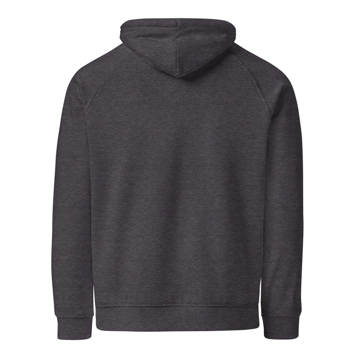Men eco raglan hoodie - Free Palestine, Eco Raglan Hoodie Charcoal Melange
