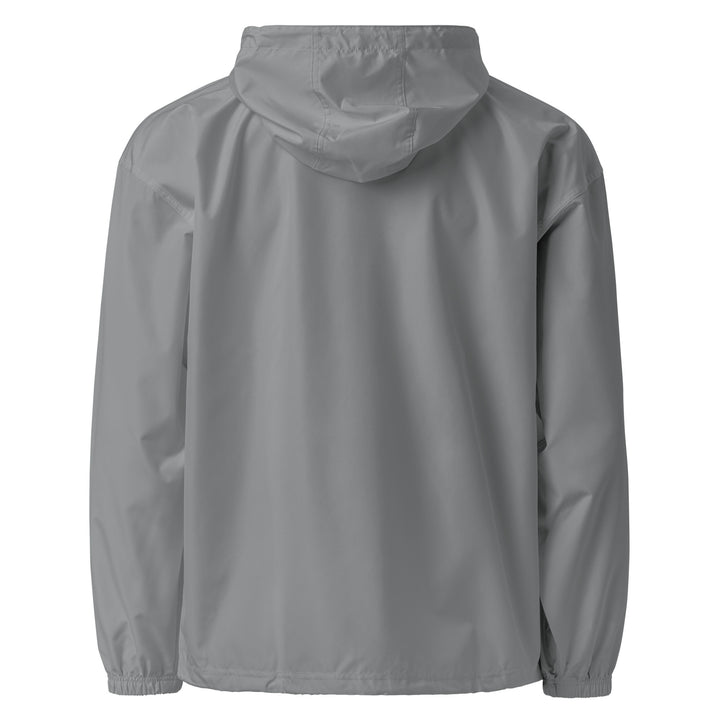 Men Embroidered Champion Packable Jacket - Palestine Flag, Embroidered Champion Packable Jacket Graphite