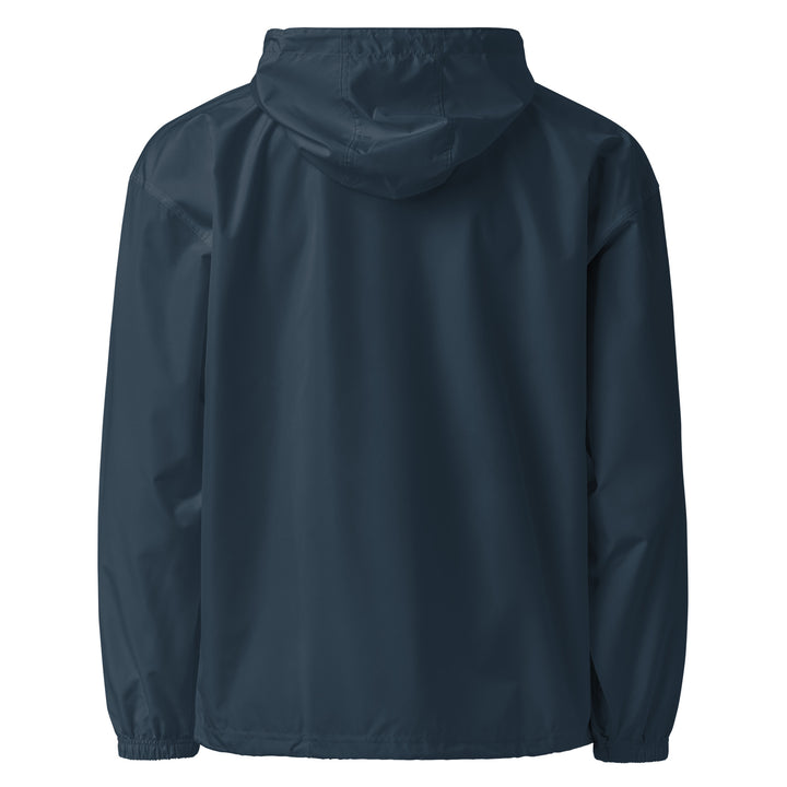 Men Embroidered Champion Packable Jacket - Palestine Flag, Embroidered Champion Packable Jacket Navy