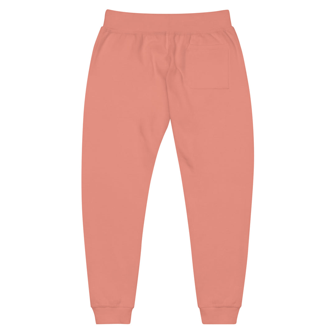 Men fleece sweatpants - Palestine Flag, Fleece Sweatpants Dusty Rose