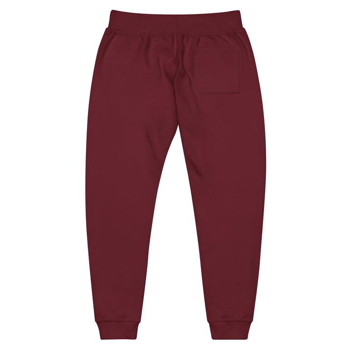 Men fleece sweatpants - Palestine Flag, Fleece Sweatpants Maroon