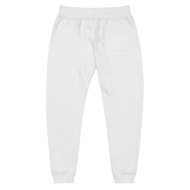 Men fleece sweatpants - Palestine Flag, Fleece Sweatpants White