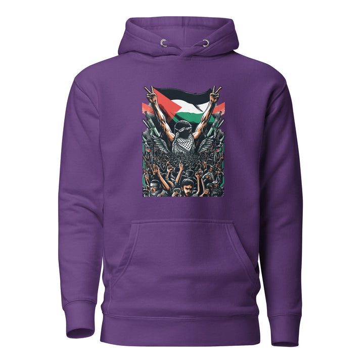 Men Hoodie - Art by Moh, Purple