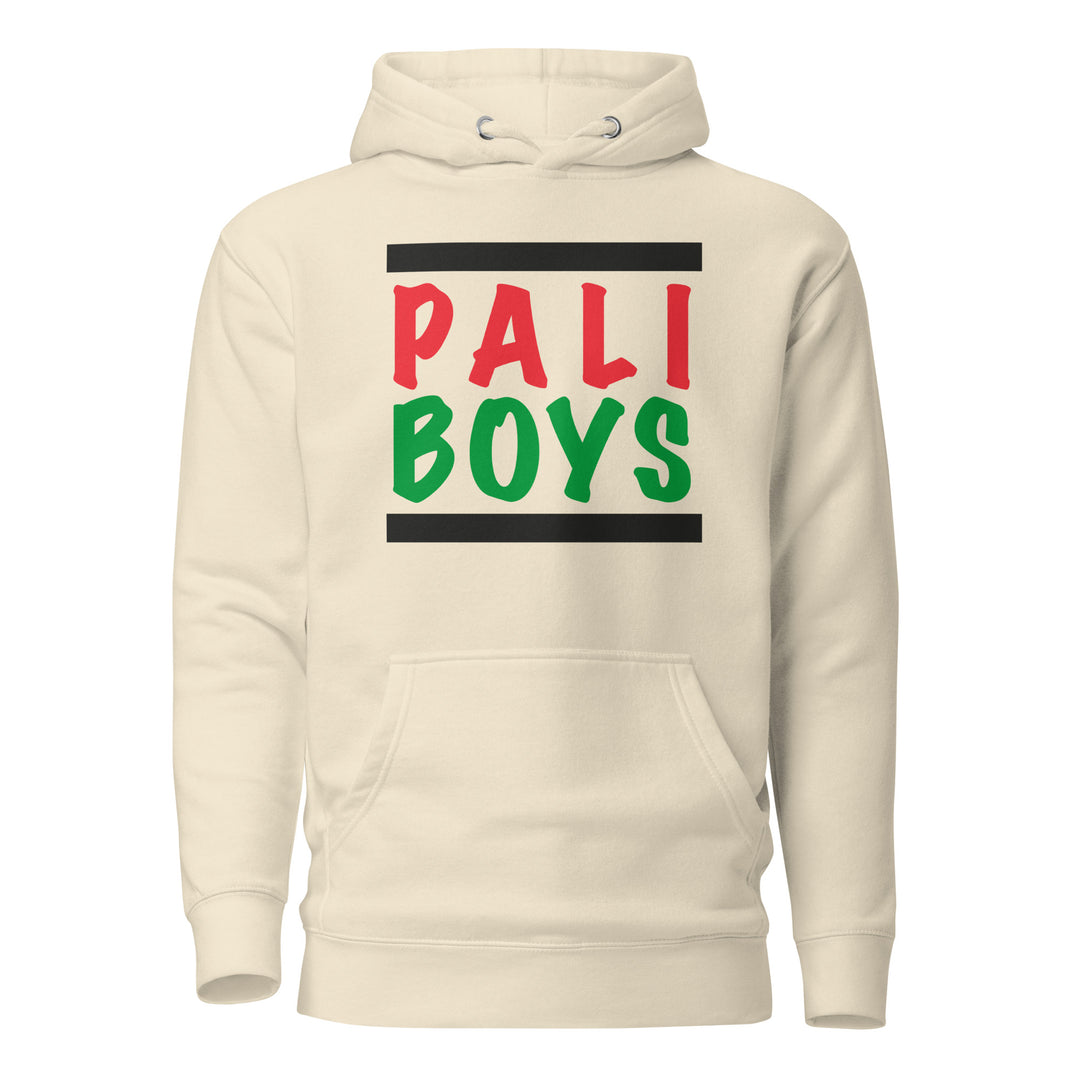 Men Hoodie - Palestinian Boys, Bone