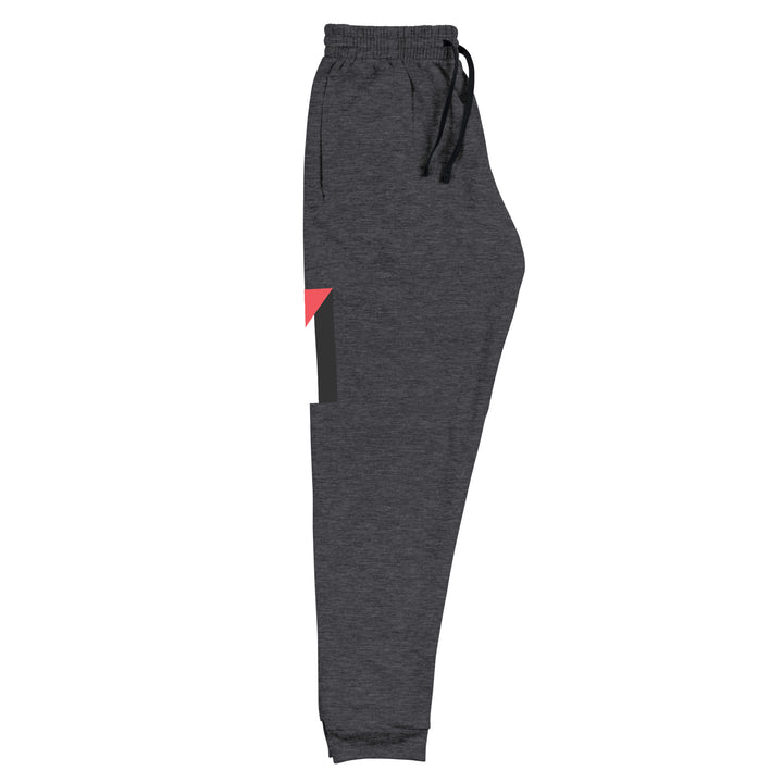 Men Joggers - Palestine Flag, Black Heather
