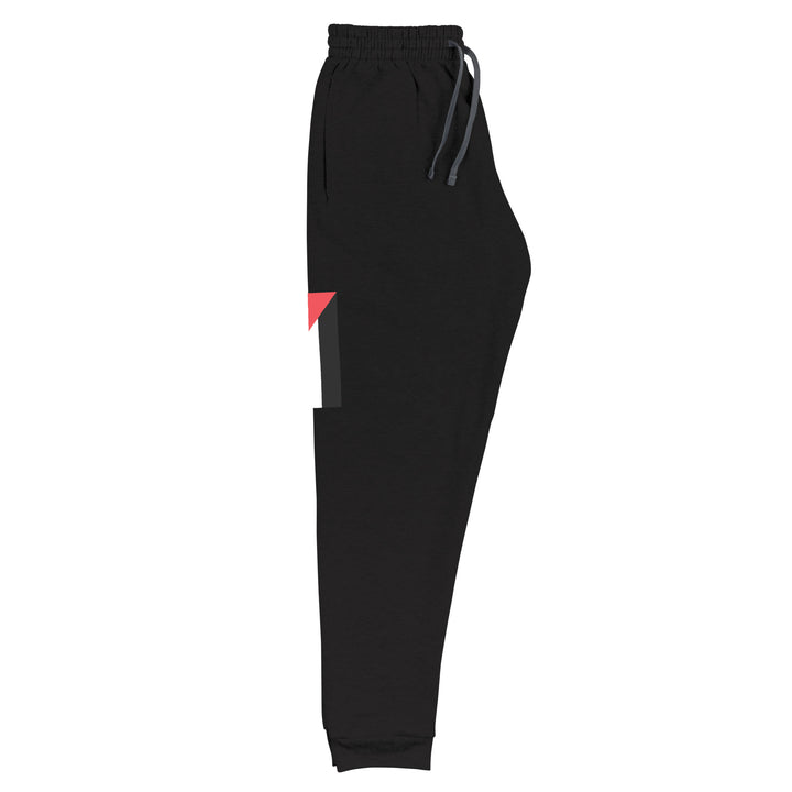 Men Joggers - Palestine Flag, Black
