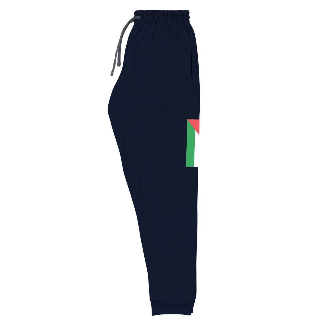 Men Joggers - Palestine Flag, J. Navy
