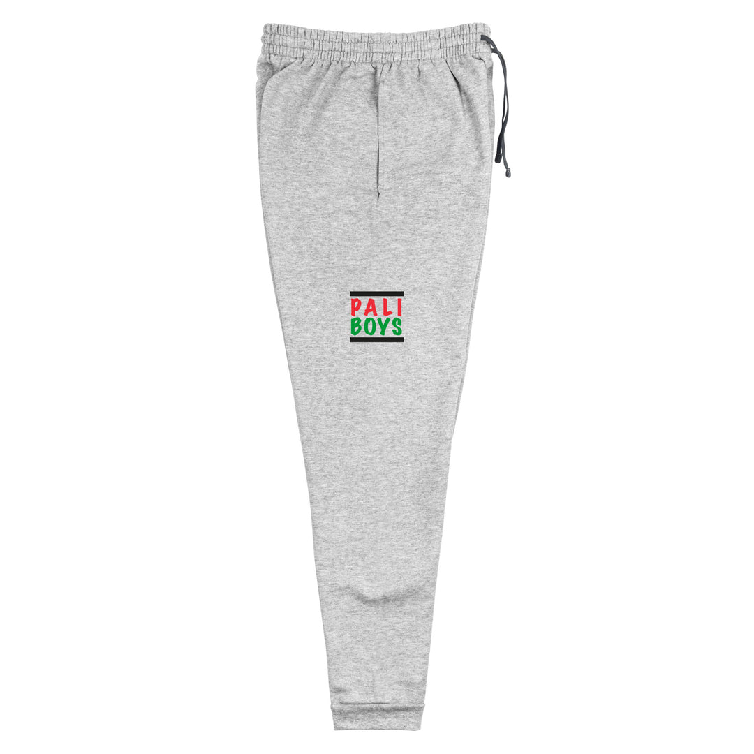 Men Joggers - Palestinian Boys, Heather Right Leg