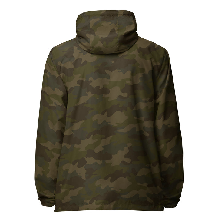 Men lightweight zip up windbreaker - Palestine Flag, Lightweight Zip Up Windbreaker Forest Camo