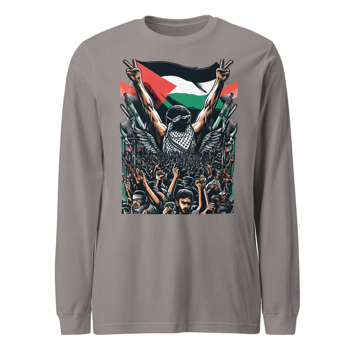 Men Long Sleeve Tee - Art by Moh, Storm