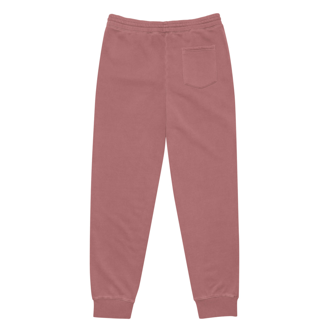 Men pigment-dyed sweatpants - Palestine Flag, Pigment Dyed Sweatpants Pigment Maroon