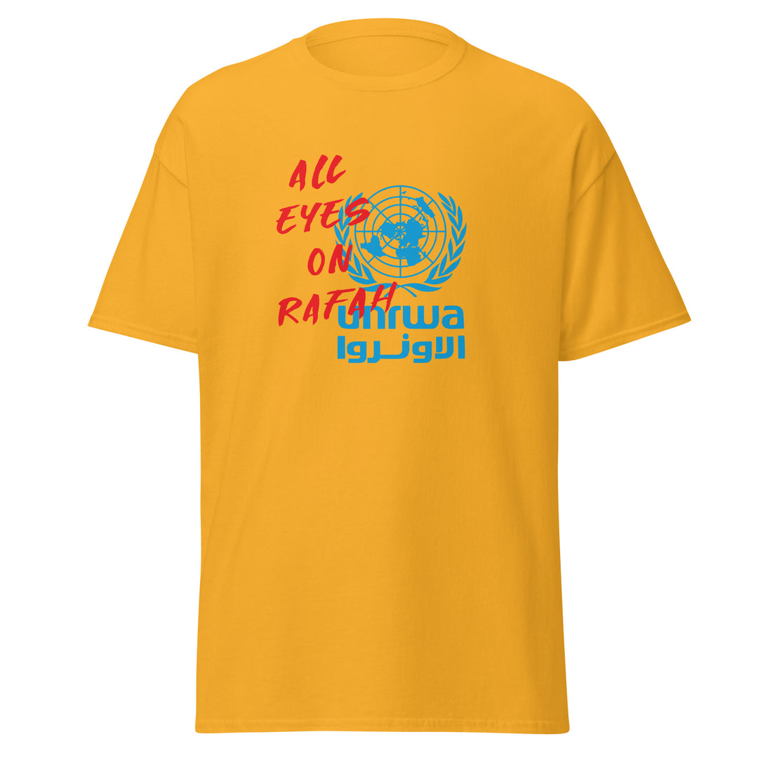 Men’s Classic Tee - All Eyes on Rafah, Gold