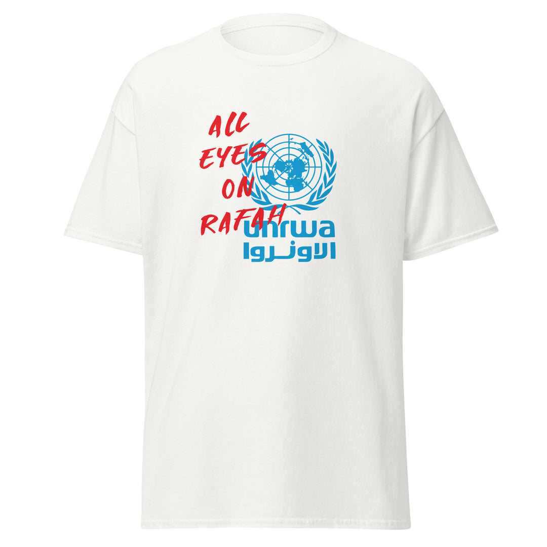 Men’s Classic Tee - All Eyes on Rafah, White