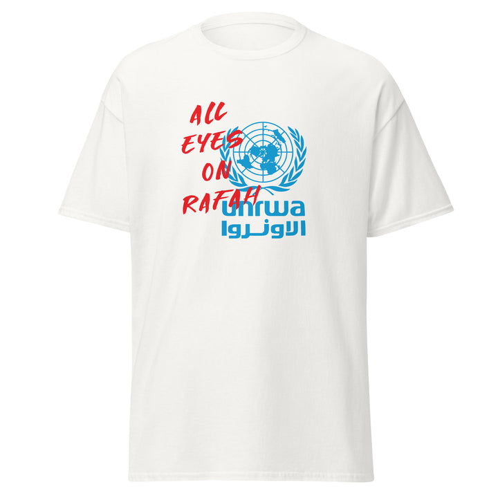Men’s Classic Tee - All Eyes on Rafah, White
