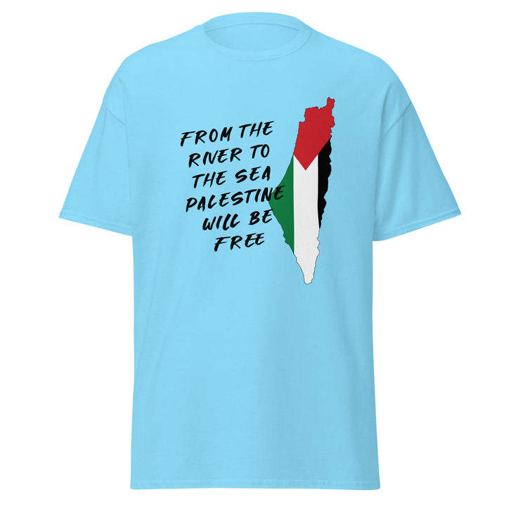 Men’s Classic Tee - From the River to the Sea, Sky