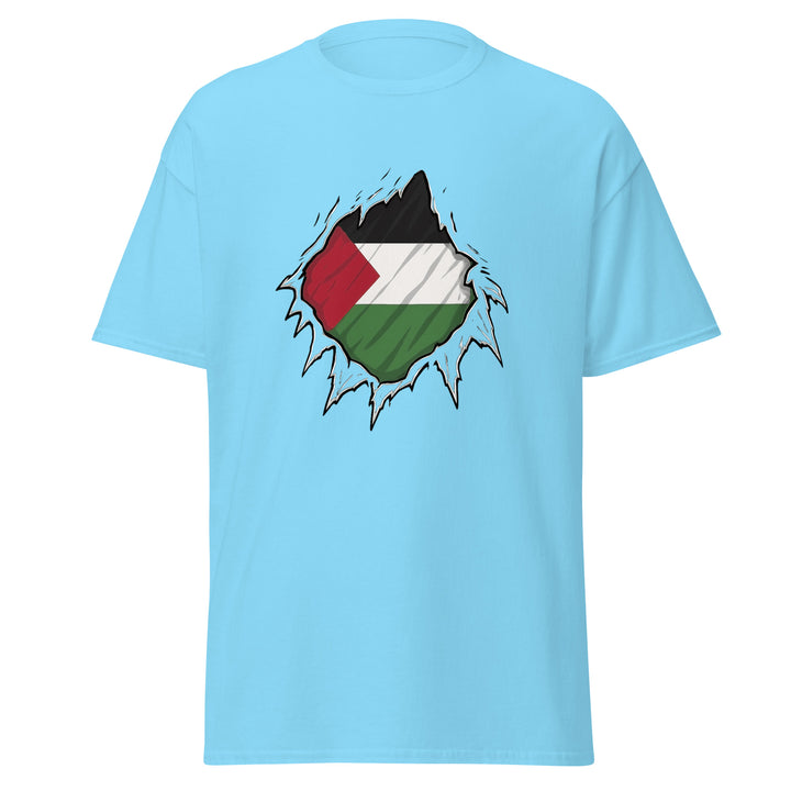 Men’s Classic Tee - Palestine Hero, Sky