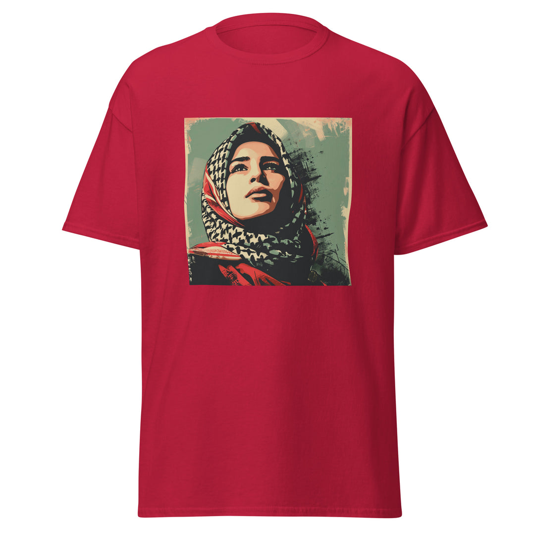 Men’s Classic Tee - Palestine Hope, Cardinal