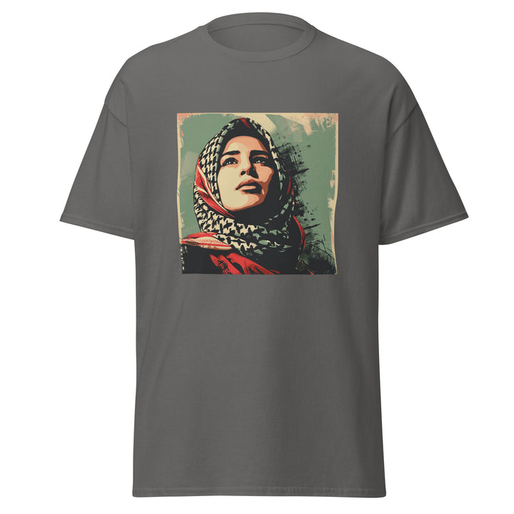 Men’s Classic Tee - Palestine Hope, Charcoal