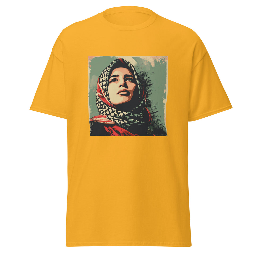 Men’s Classic Tee - Palestine Hope, Gold